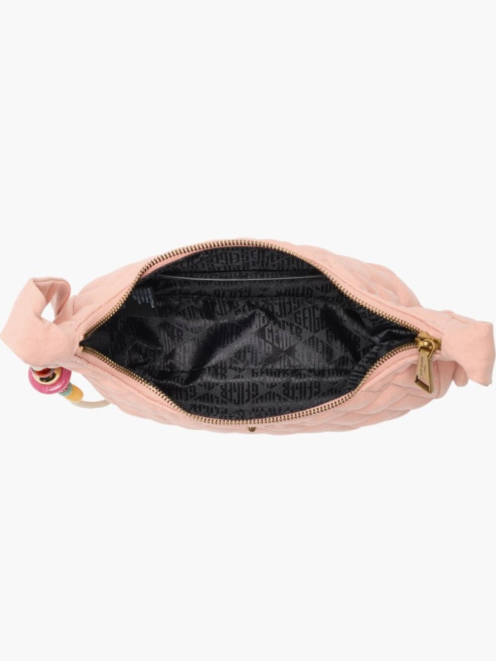 Kurt Geiger London Quilted Hobo Shoulder Bag Pastel Pink Purse Crossbody NWT - Picture 5 of 6